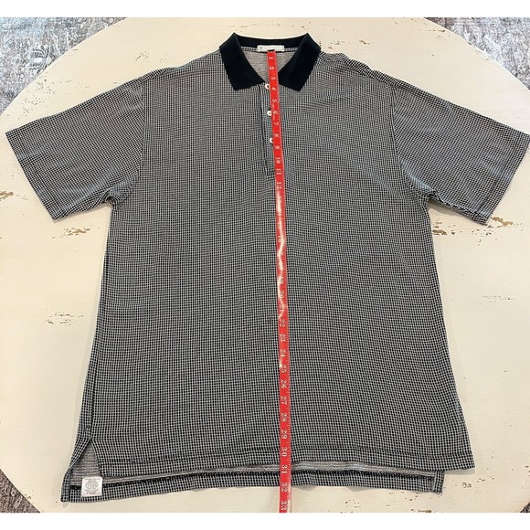 Peter Millar Graph Polo Short Sleeve Shirt Medium Golf Athletic Men M Golfer - Picture 4 of 11